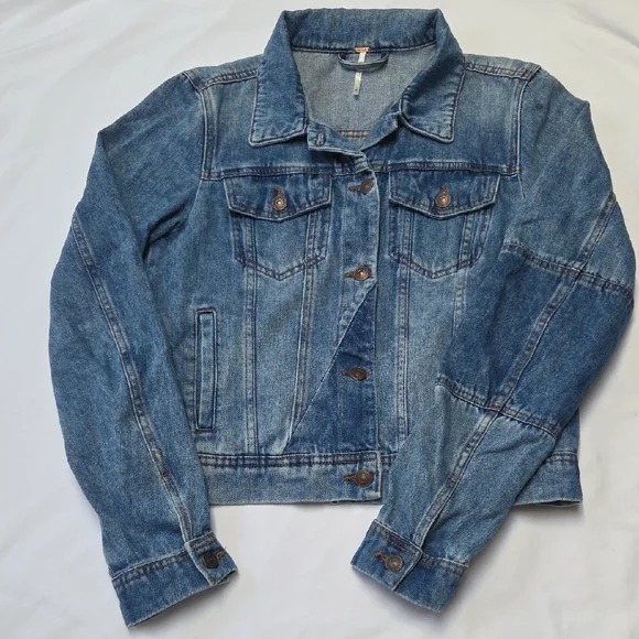 Free People Rumors Denim Jacket - Picture 2 of 6